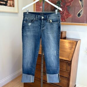 Level 99. Relaxed Cropped Jeans - Sicil